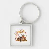 It’s Fall Y’all Pumpkin Lover Halloween Thanksgivi Keychain