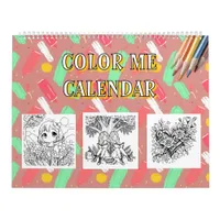 Color Me | Fun Adult Coloring Calendar