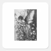Fairy Grunge Goblincore Cottagecore Fairycore Whim Square Sticker