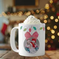 Personalized Christmas Ornament Photo Mug
