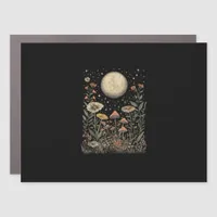 Cottagecore Moon Mushroom Moonphase Goblincore Car Magnet