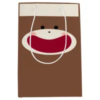 Sock Monkey Smile(Boy) Medium Gift Bag