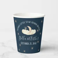 Twinkle Little Star Gender Reveal– Celestial Party Paper Cups