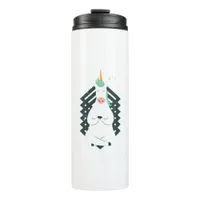 Unicorn in Yoga Pose Thermal Tumbler