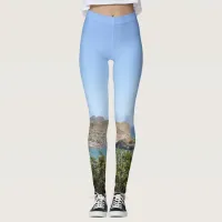 Scenic Caribbean Island Saint Lucia Leggings