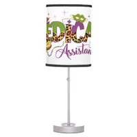 Medical Assistant - Mardi Gras Table Lamp