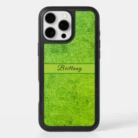 Green Glitter Artsy Abstract Add Name 16 Pro Max iPhone 16 Pro Max Case