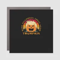 Trumpkin Make Halloween Great Again Vintage Car Magnet
