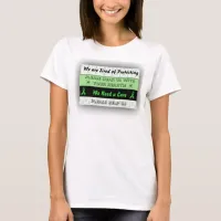 Lyme Disease Awareness Protest Shirt