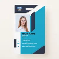 Employee Photo ID Company Security Badge