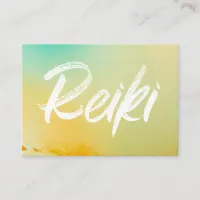 *~* Reiki Master Reiki Practitioner Energy Healer Business Card