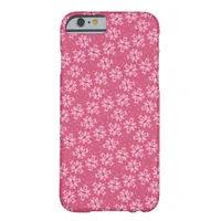 Sweet Dusty Pink Pattern iPhone Case