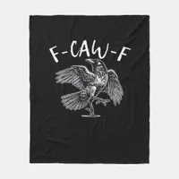 F-Caw-F Trendy Casual Fleece Blanket