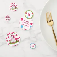 Unicorn Birthday Theme Table Confetti