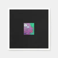 Whimsigoth Design For Halloween Napkins