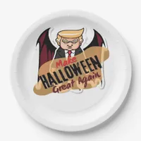 As Vampire - Make Halloween Great Again. Classic Paper Plates