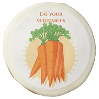 Eat your vegetables sugar cookie