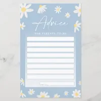 Baby Shower Advice Cards for Parents-To-Be 