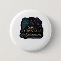 Whimsigoth Fantasy Mystical Forests, Moons & Magic Button