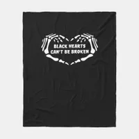 Hearts Can't Classic Fleece Blanket