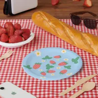 Mini Strawberry Blossom Paper Plates
