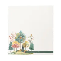 A Note From Cute Botanical Forest Notepad