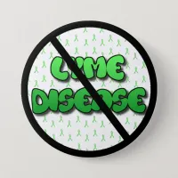 Anti Lyme Disease Awareness Ribbons Button