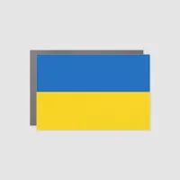 Ukraine Flag Blue Yellow Ukrainian Support  Car Magnet