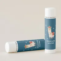 Funny Festive Llama Pun Christmas  Lip Balm