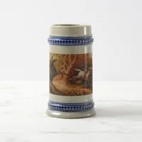 Headless Horseman Pursuing Ichabod Crane Beer Stein