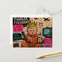 The Big Toddler President Postcard