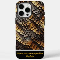 Intricate patterns of snakeskin in natural light iPhone 16 pro max case