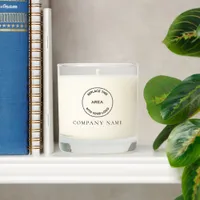 Simple Logo Company Name  Scented Candle