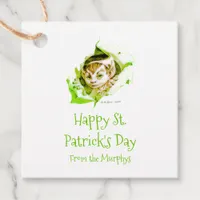 Personalized Leprechaun Favor Tags