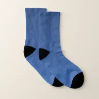 Simple Basic Blue Sky Photograph Socks