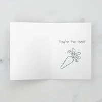 No butt's about it... card