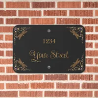 Fantasy Fairy Tale Address  Metal Sign