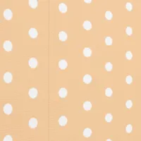 Polka Dot Patterned Peach Light Orange Pretty Wallpaper