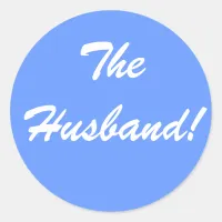 The Husband Sticker