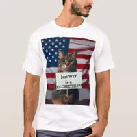 wtf is a kilometer t-shirts 