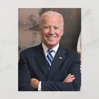Joe Biden Official Portrait, ZSSG Postcard