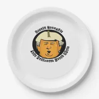 Halloween Trumpkin Pumpkin Classic Paper Plates
