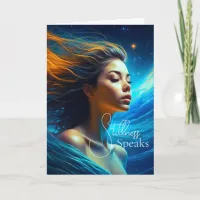 Stillness Speaks | Meditation Celestial Art Card