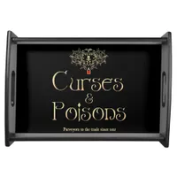 Curses and Poisons Serving Tray