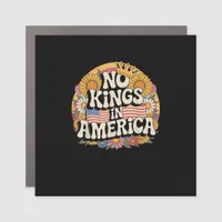 No Kings In America Patriotic Vintage Graphic Look