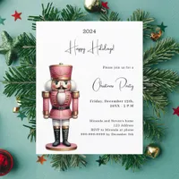 Nutcracker Christmas Party invitration