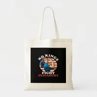 No Kings Oligarchy Retro Classic Tote Bag