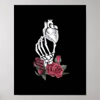 Heart The Skeleton's Hand Classic Poster