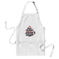 Hot Cocoa and Mental Health Custom Apron