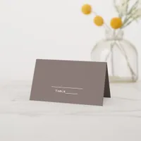 Modern Tree Bark Wedding Place Card